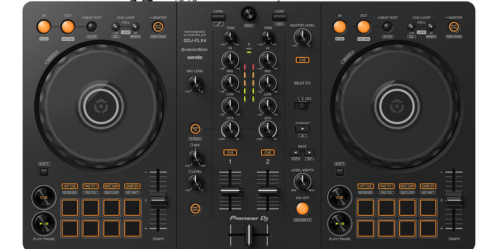 Pioneer DJ DDJ-FLX4 two-channel DJ controller