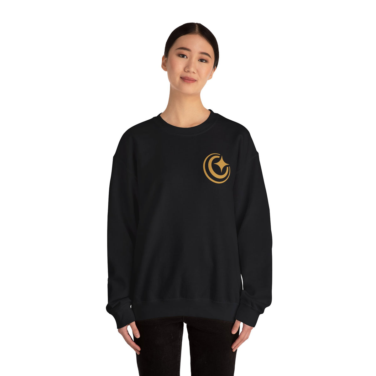 SonicSavvy Unisex Heavy Blend™ Crewneck Sweatshirt - Cozy Casualwear for Everyday Style