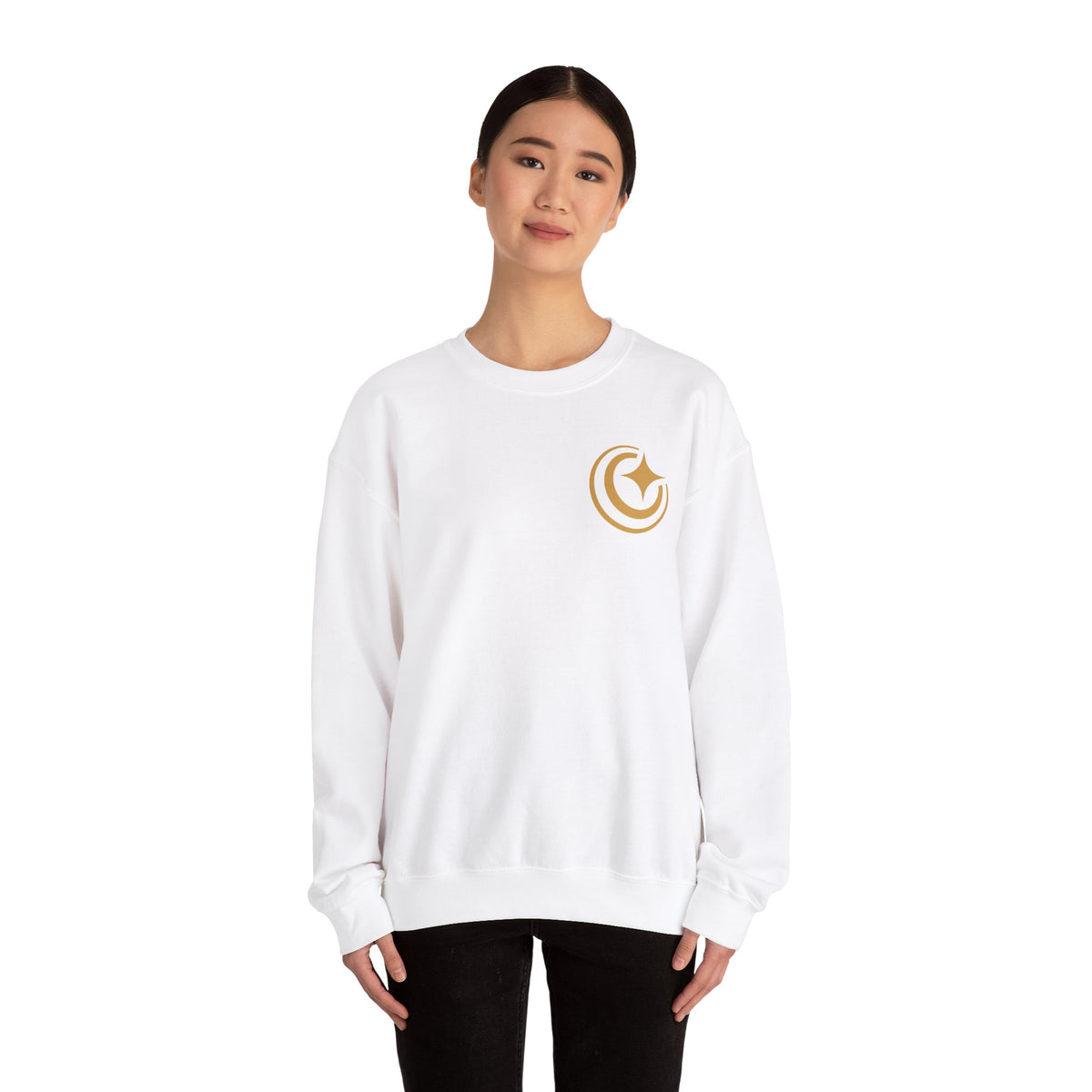 SonicSavvy Unisex Heavy Blend™ Crewneck Sweatshirt - Cozy Casualwear for Everyday Style