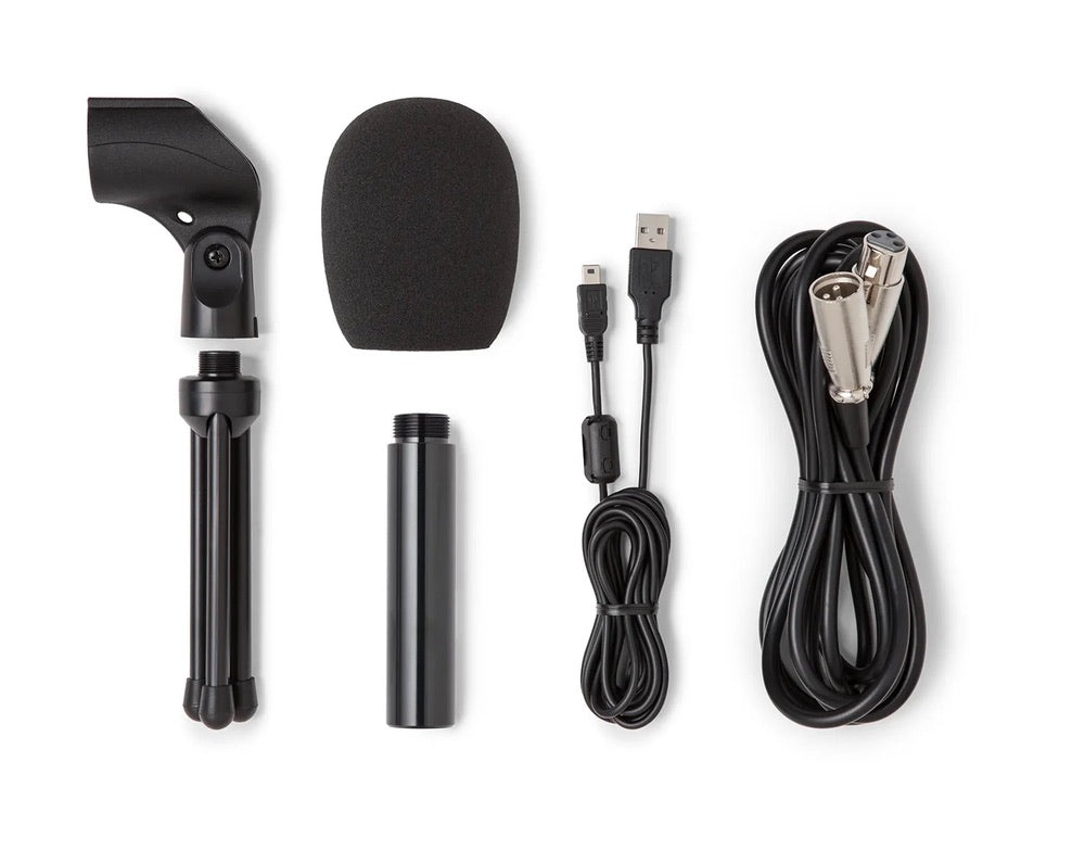 Samson Q2U USB/XLR Dynamic Microphone - Podcast Pack