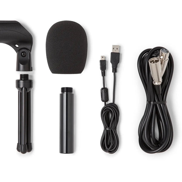 Samson Q2U USB/XLR Dynamic Microphone - Podcast Pack