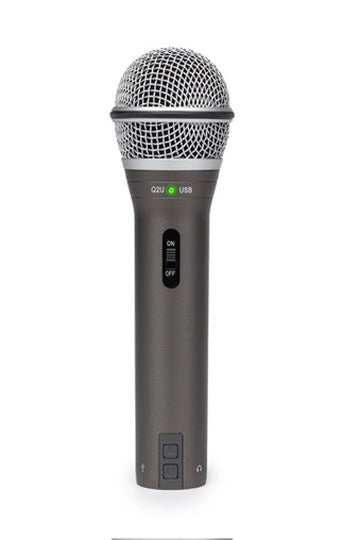 Samson Q2U USB/XLR Dynamic Microphone - Podcast Pack