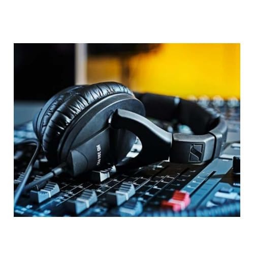 Sennheiser Professional HD 280 PRO Over-Ear Monitoring Headphones, Black