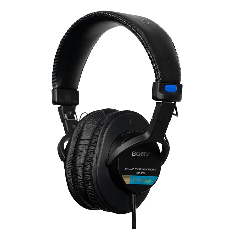 Sony MDR7506 Professional Large Diaphragm Headphone (Renewed)