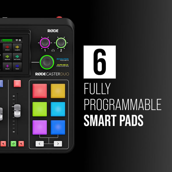 RØDECaster Duo – Compact Audio Interface for Creators