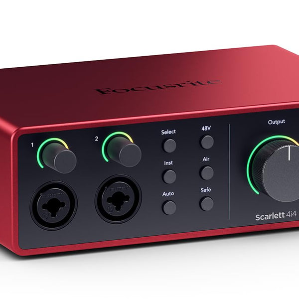 Focusrite Scarlett 4i4 (4th Gen) USB Audio Interface
