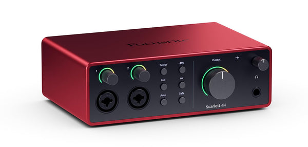 Focusrite Scarlett 4i4 (4th Gen) USB Audio Interface