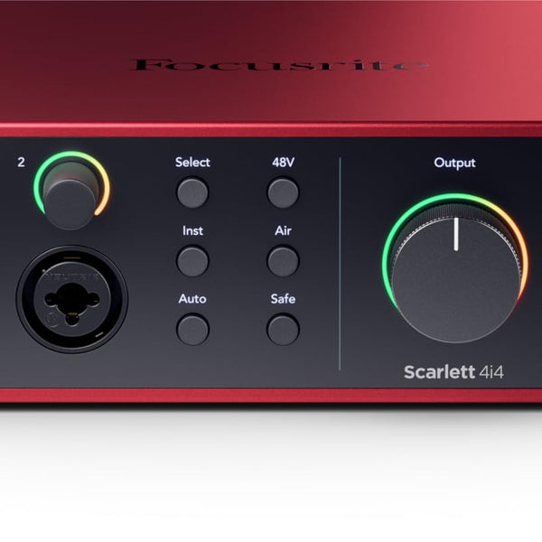 Focusrite Scarlett 4i4 (4th Gen) USB Audio Interface