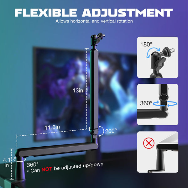 FIFINE Microphone Boom Arm (BM88)