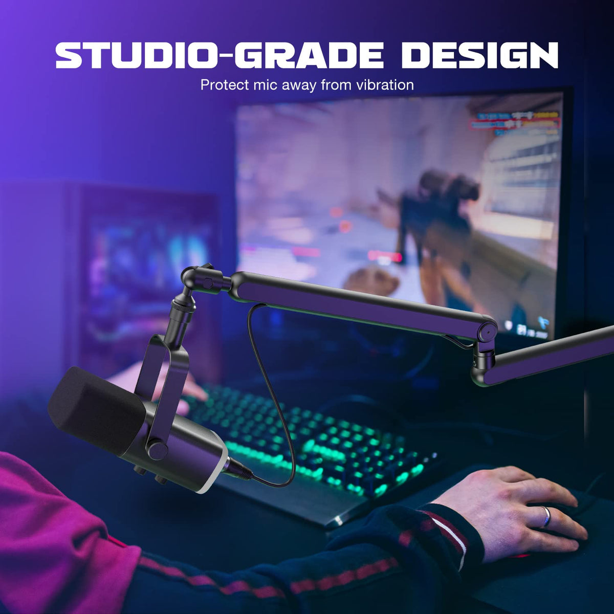 FIFINE Microphone Boom Arm (BM88)