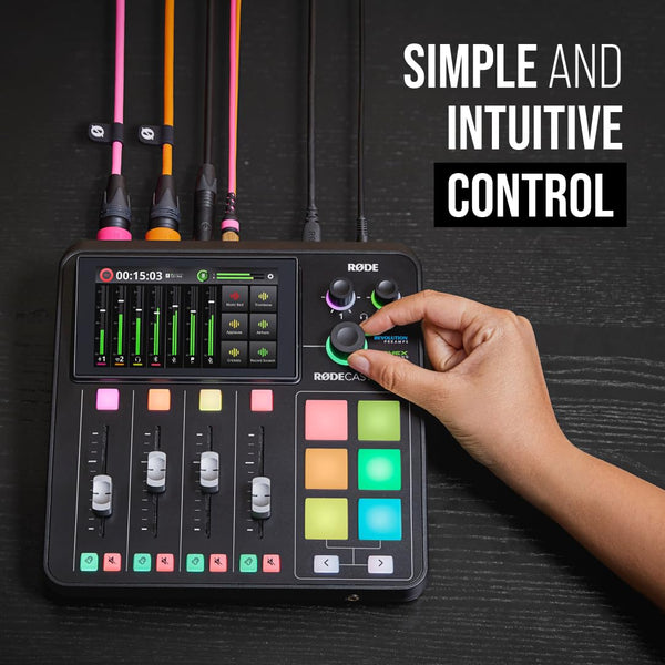 RØDECaster Duo – Compact Audio Interface for Creators