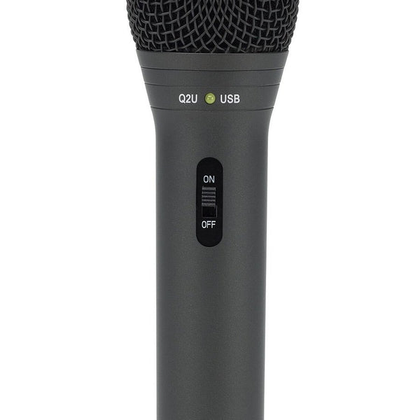 Samson Q2U USB/XLR Dynamic Microphone - Podcast Pack