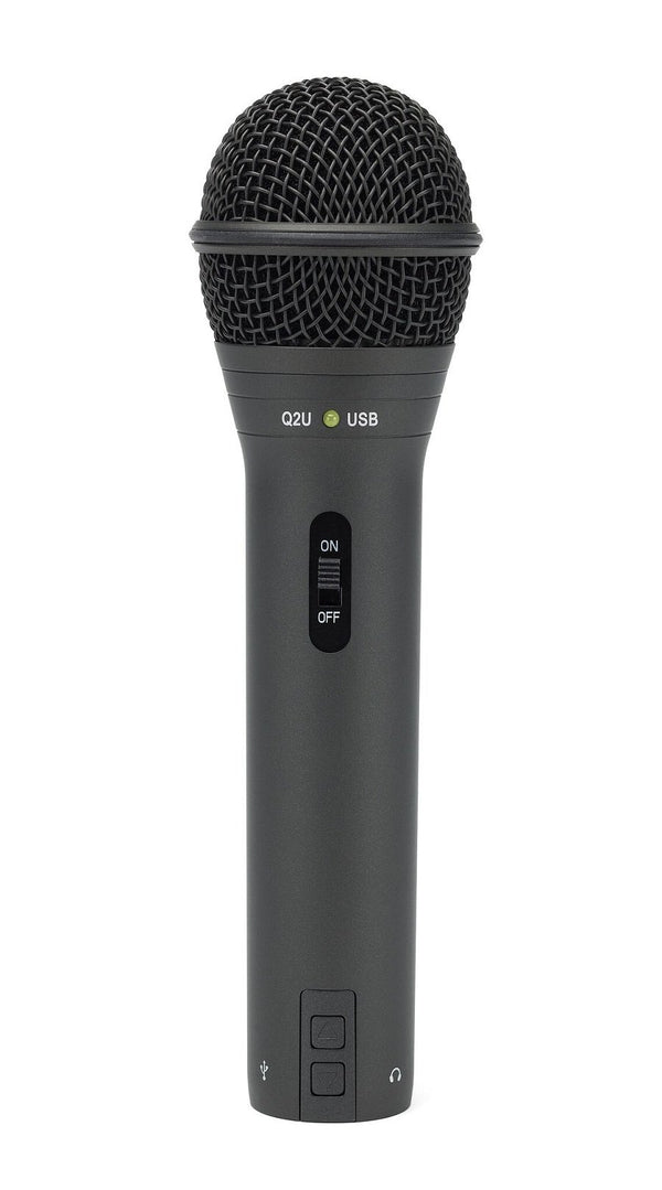 Samson Q2U USB/XLR Dynamic Microphone - Podcast Pack