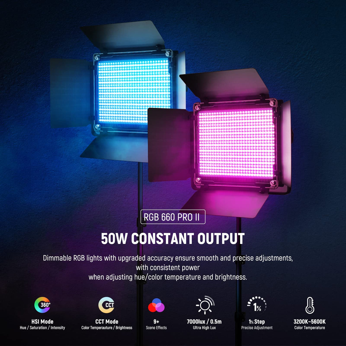 NEEWER 660 RGB LED Video Light