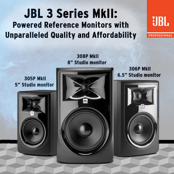 JBL 305P MkII Studio Monitors
