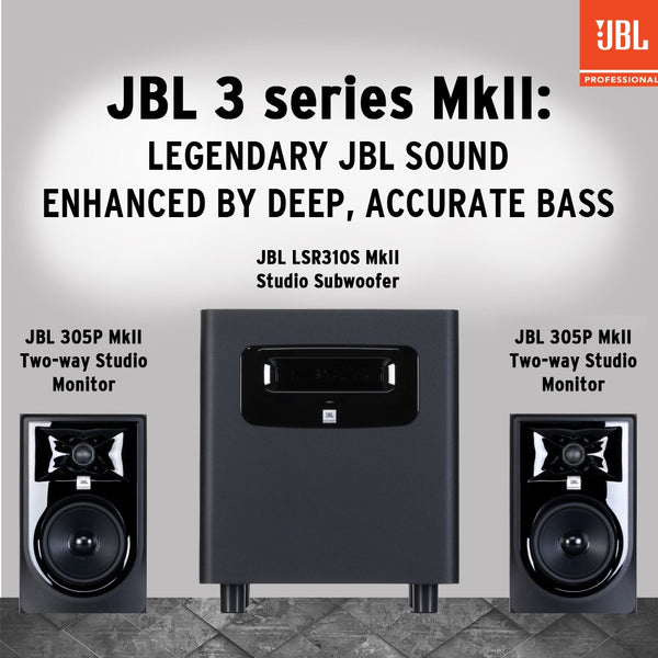 JBL 305P MkII Studio Monitors