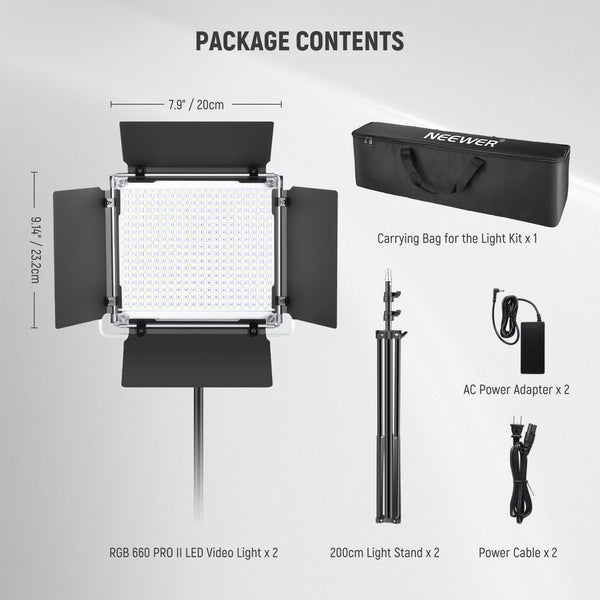 NEEWER 660 RGB LED Video Light