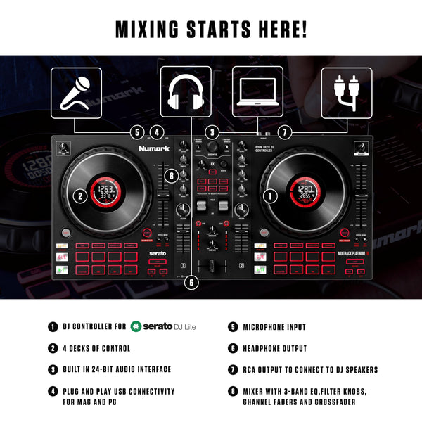 Numark Mixtrack Platinum FX