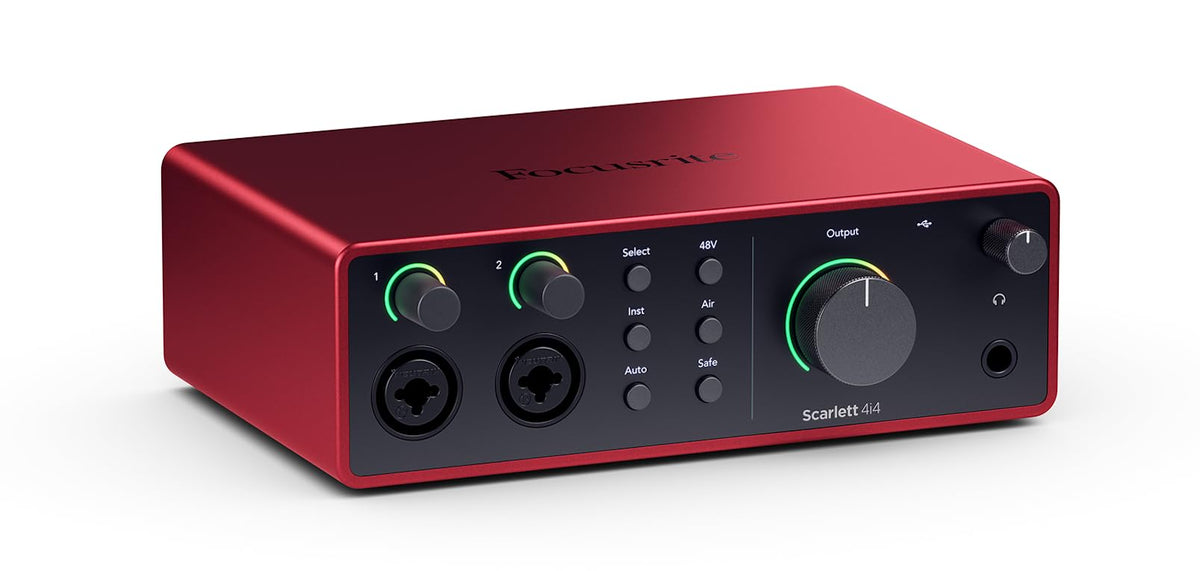 Focusrite Scarlett 4i4 (4th Gen) USB Audio Interface
