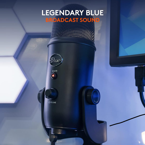 Blue Yeti USB Microphone – Studio Quality