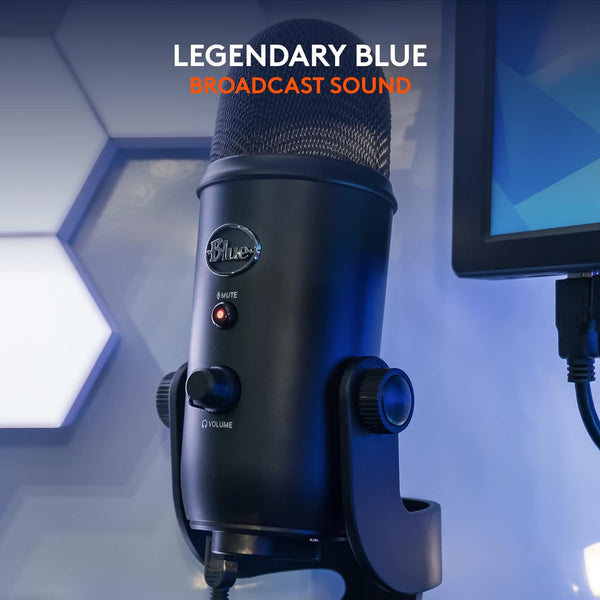 Blue Yeti USB Microphone – Studio Quality